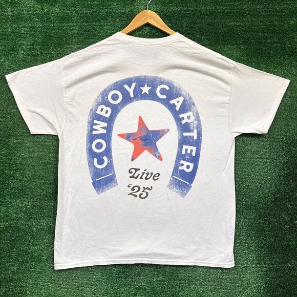 Beyonce Cowboy Carter Rodeo Chitlin Circuit Tour Yaya T-Shirt Size Large - Picture 3 of 4